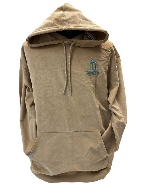 2024 GABF Tan Corduroy Hoodie