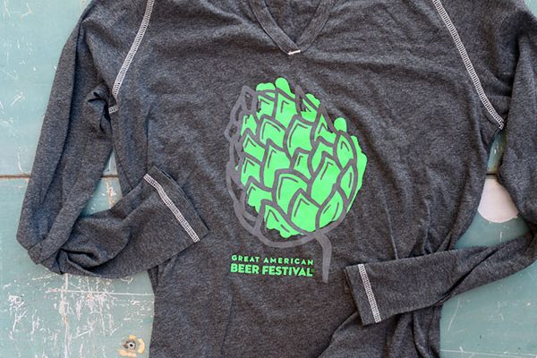 Great American Beer Festival Hops Shirt Long-Sleeve - Women's – Brewers  Publications